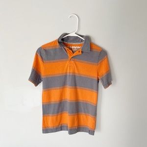 Tony Hawk • Orange And Gray Collared Boys Shirt